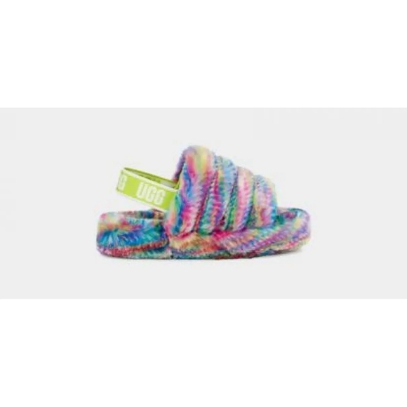 UGG - Fluff Yeah Pixelate Womens Slippers - Picture 3 of 8